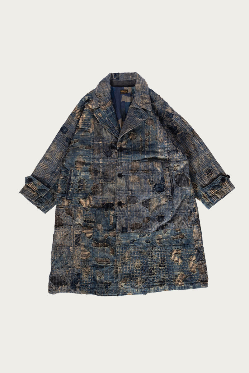 Kapital BORO CAVALIER Coat | Indigo | Canoe Club
