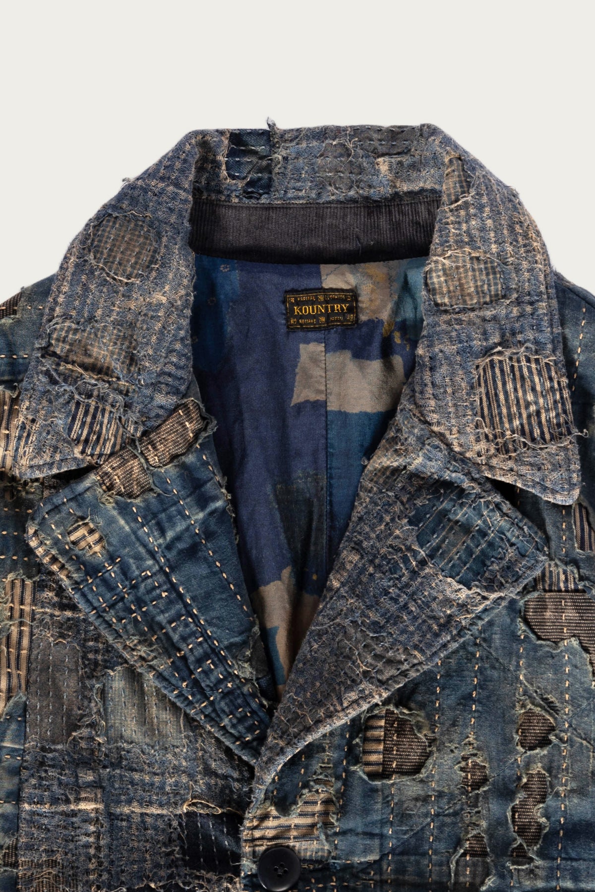 Kapital - BORO CAVALIER Coat - Indigo - Canoe Club