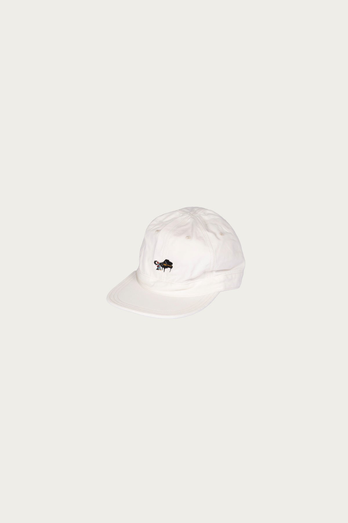 Kapital - Chino BRIMFIELD Cap (LIFE SCHERZO) - White - Canoe Club