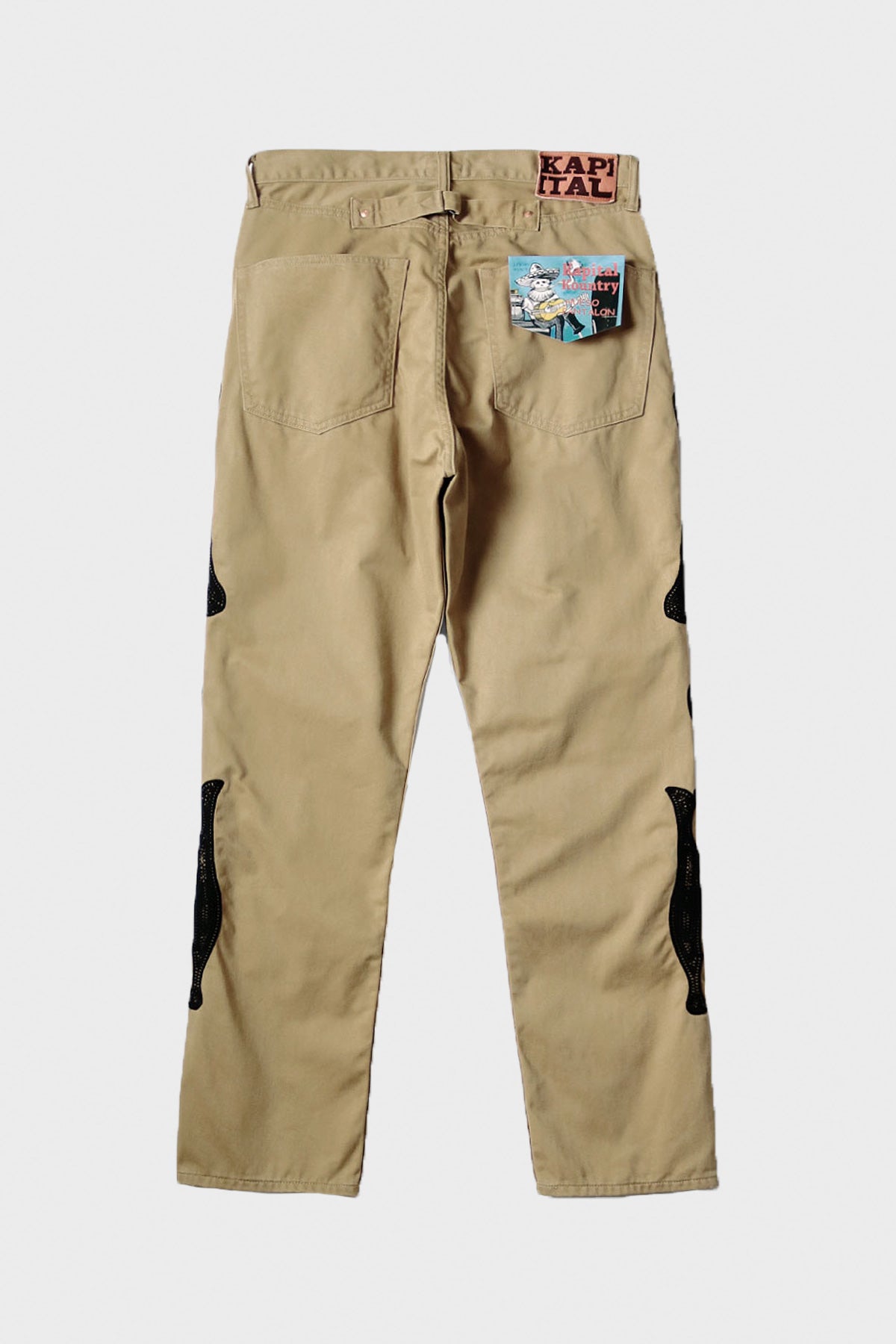 Kapital - Chino MEXICAN TUXEDO 5P OKAGILLY - Beige - Canoe Club