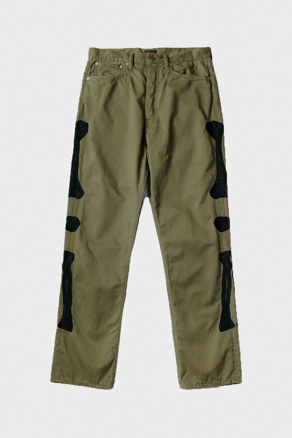 Kapital - Chino MEXICAN TUXEDO 5P OKAGILLY - Khaki - Canoe Club