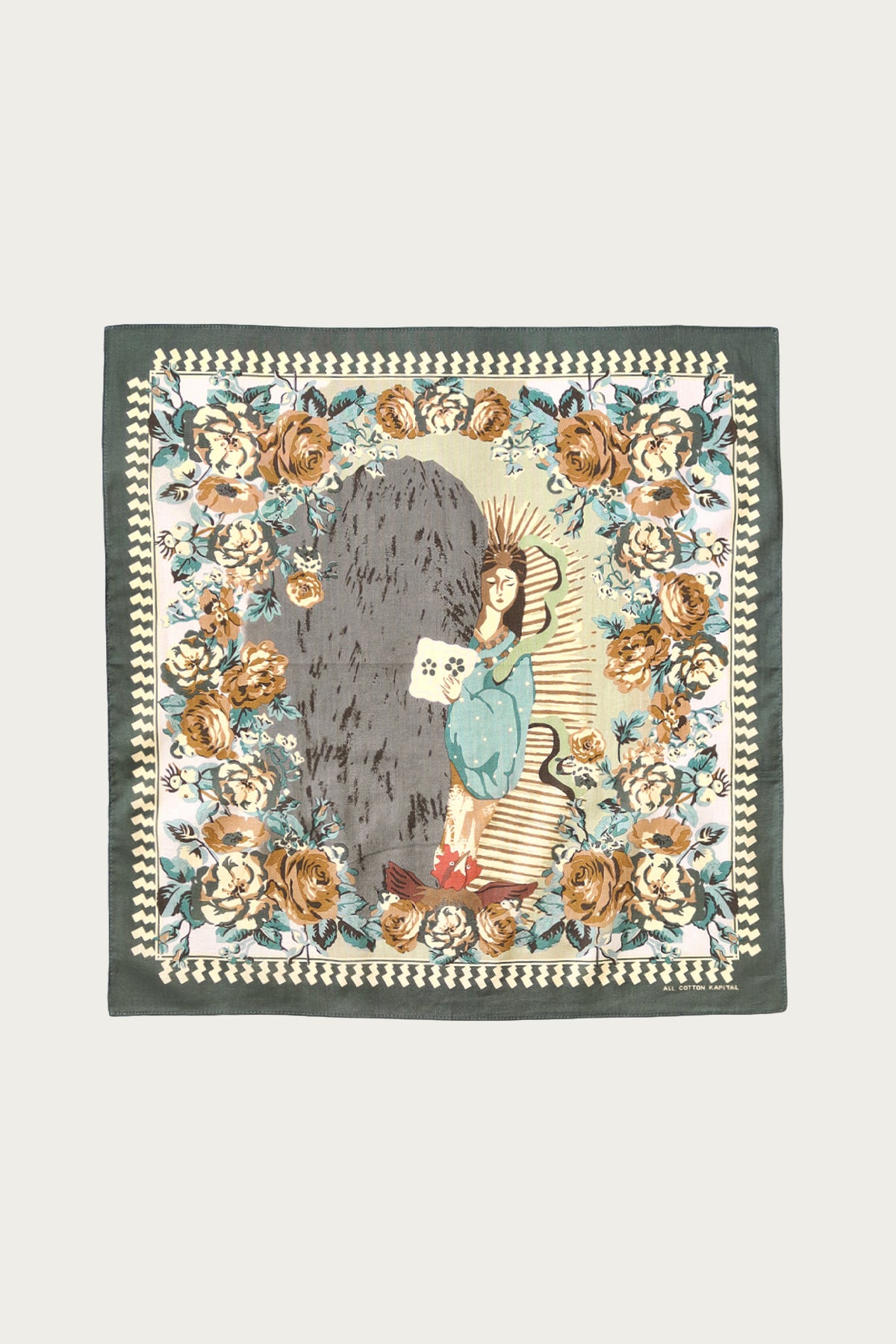 Kapital - Color Bandanna (A.MA.TE.RA.SU) - Khaki - Canoe Club