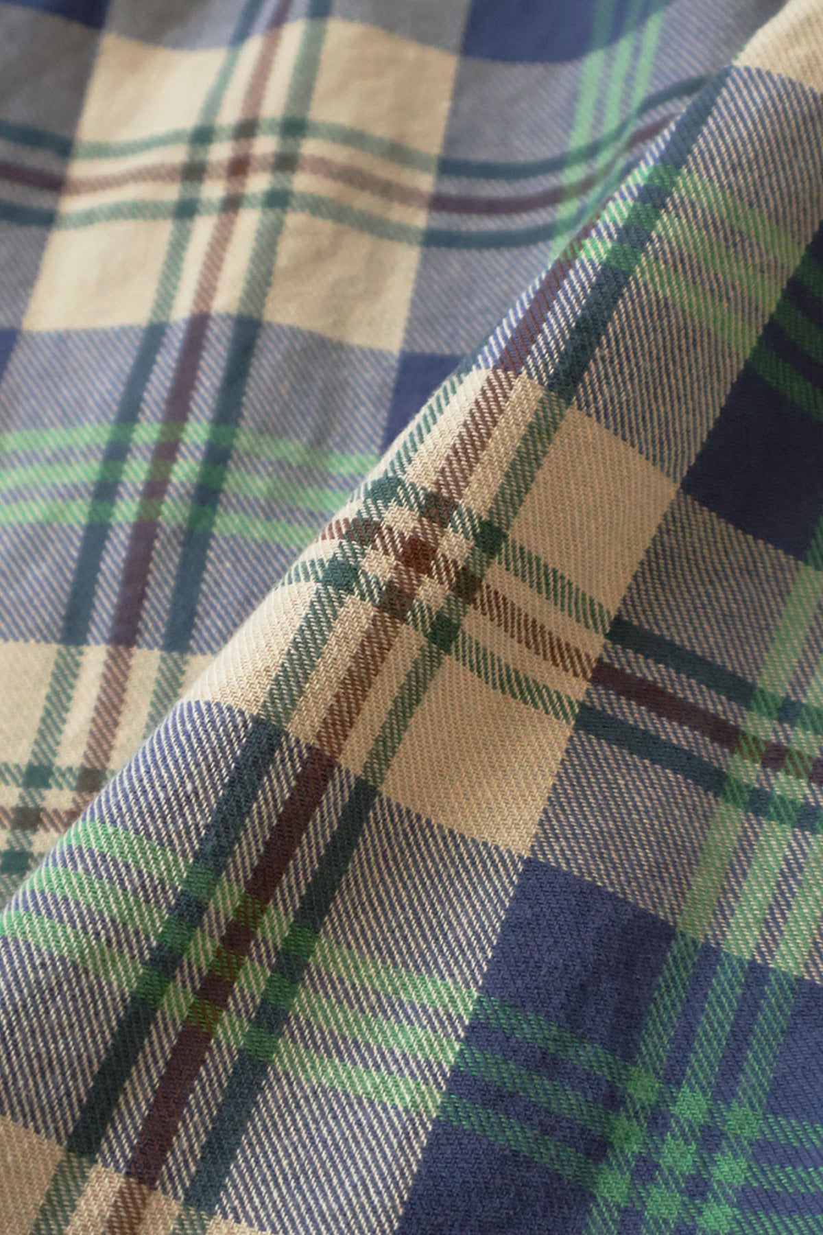 Kapital - Columbia-Check HUSKY Western Shirt - Green - Canoe Club