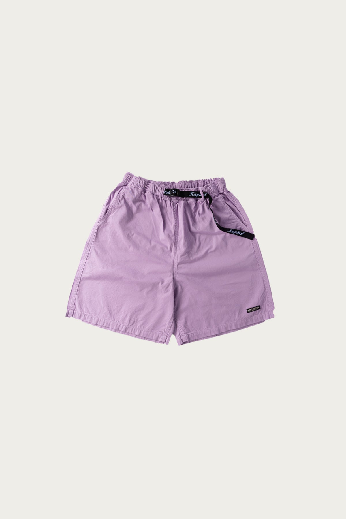 Kapital - Combed Burberry EASY Short Pants - Purple - Canoe Club