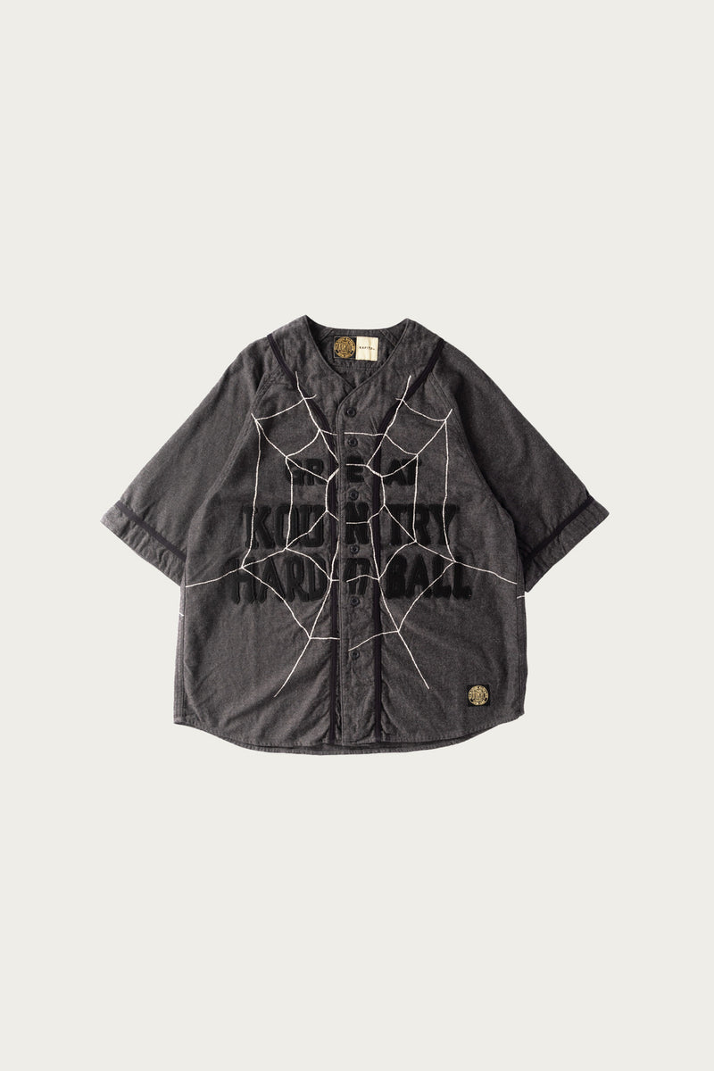 KAPITAL KOUNTRY PEARL CLUTCHER グレー 黒 kapital-cotton-wool-great-