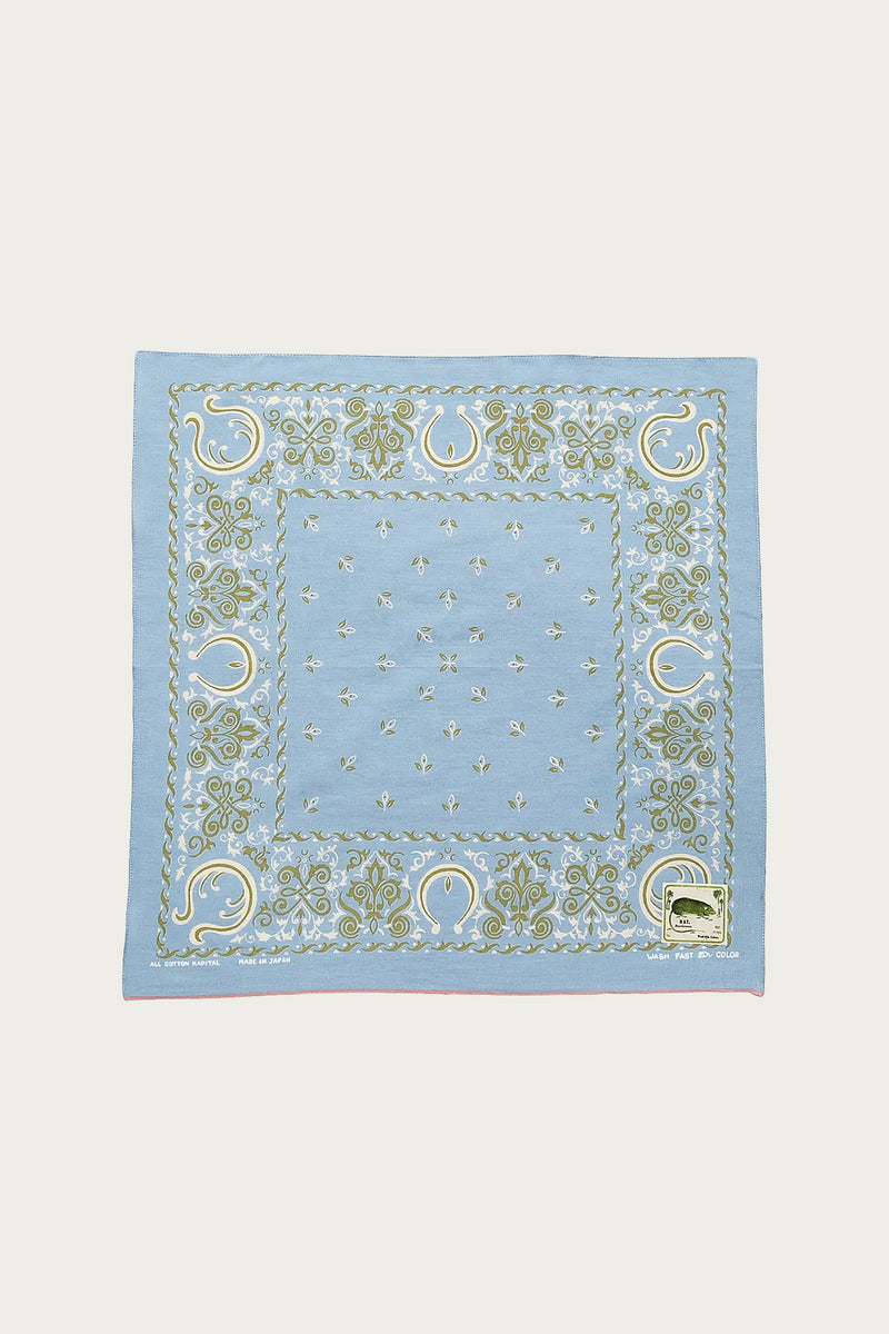 Kapital Fastcolor Selvedge Bandanna (Antler NAJA) 20x20 | Sax
