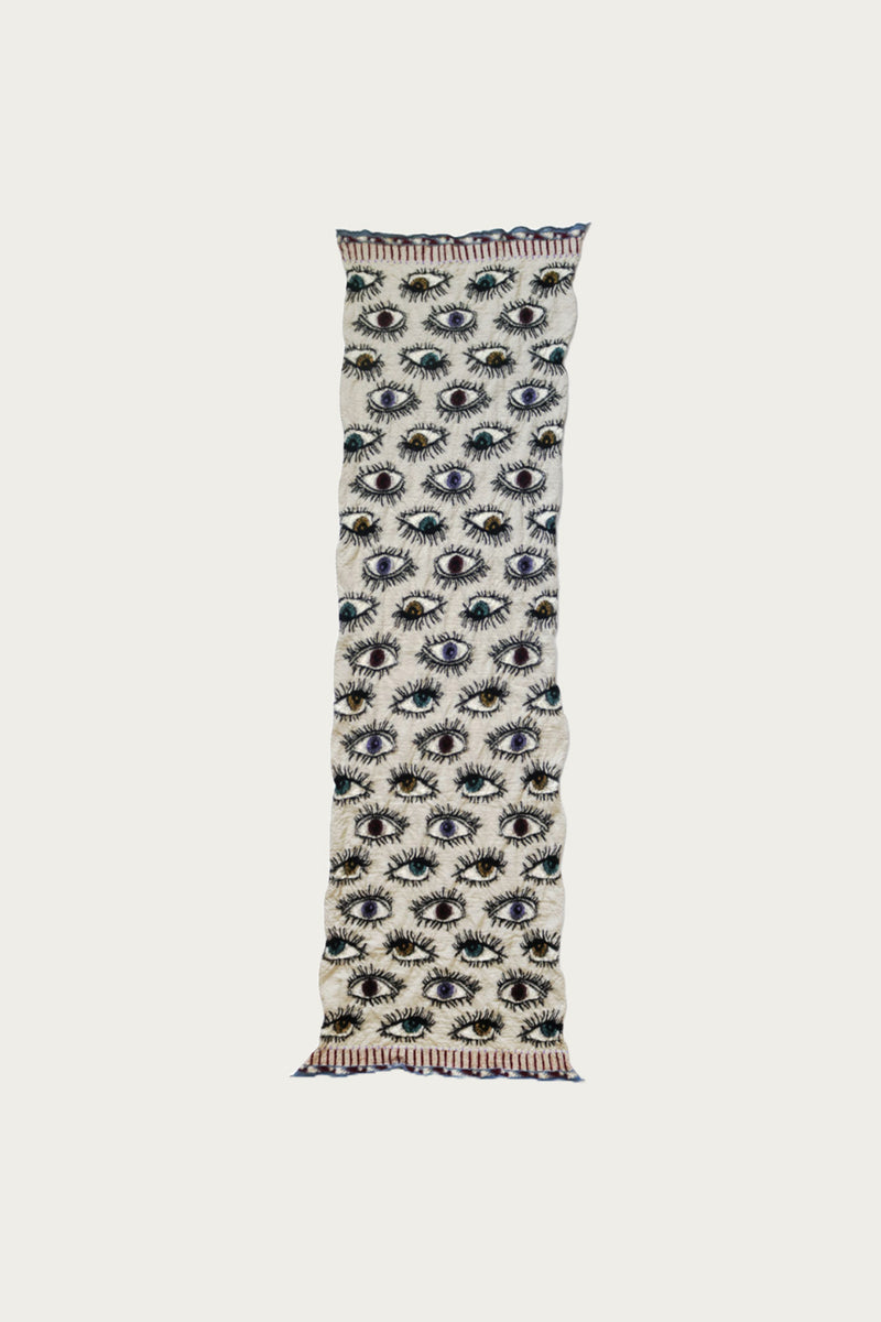 Kapital Fulling Wool HAPPY Scarf SPEAKEASY(Colorful) | Natural