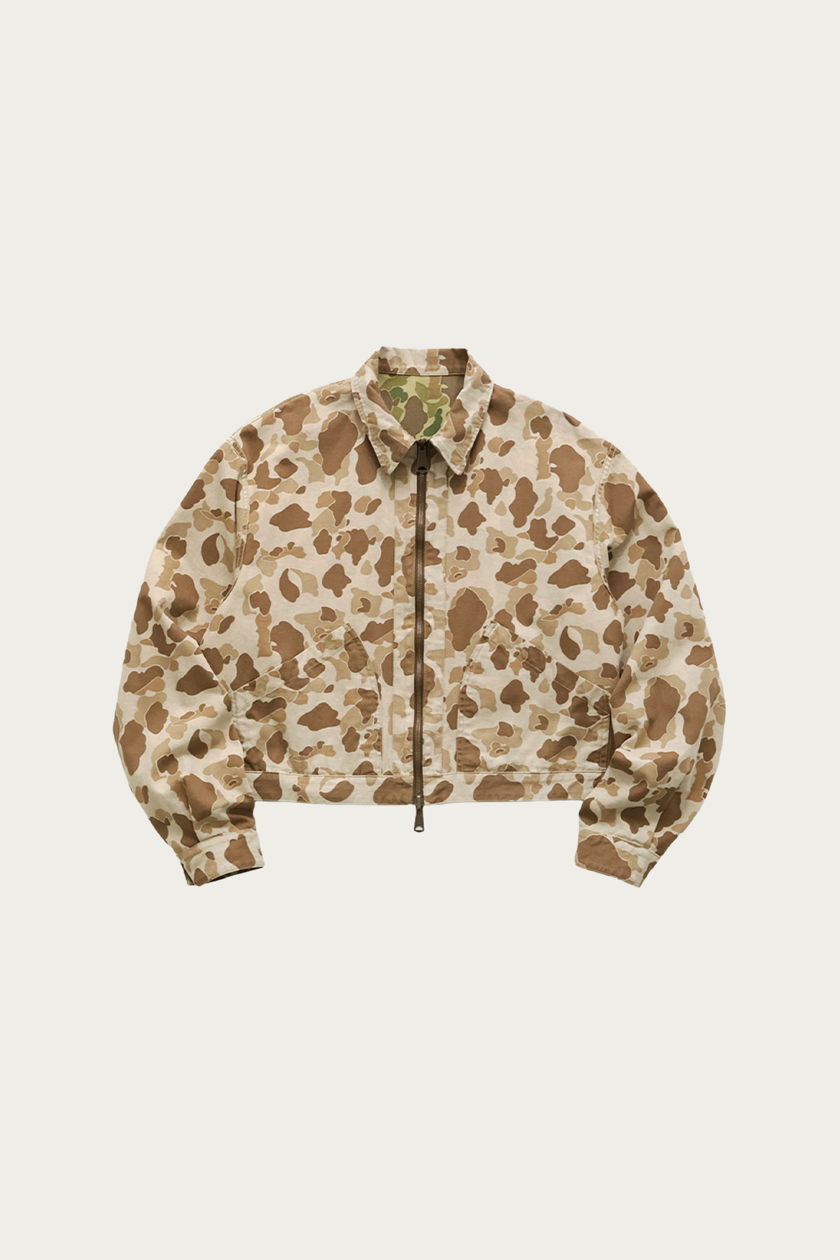 Kapital - HUNTER CAMO Herringbone Reversible Drizzler JKT - HunterCAMO - Canoe Club