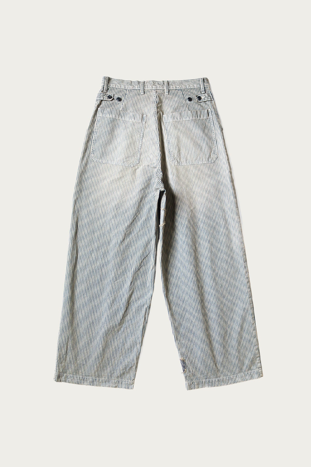 Kapital - LIBERTY Hickoree FATIGUE Baggy Pants (RUSHFILED Remake) - Hickory - Canoe Club
