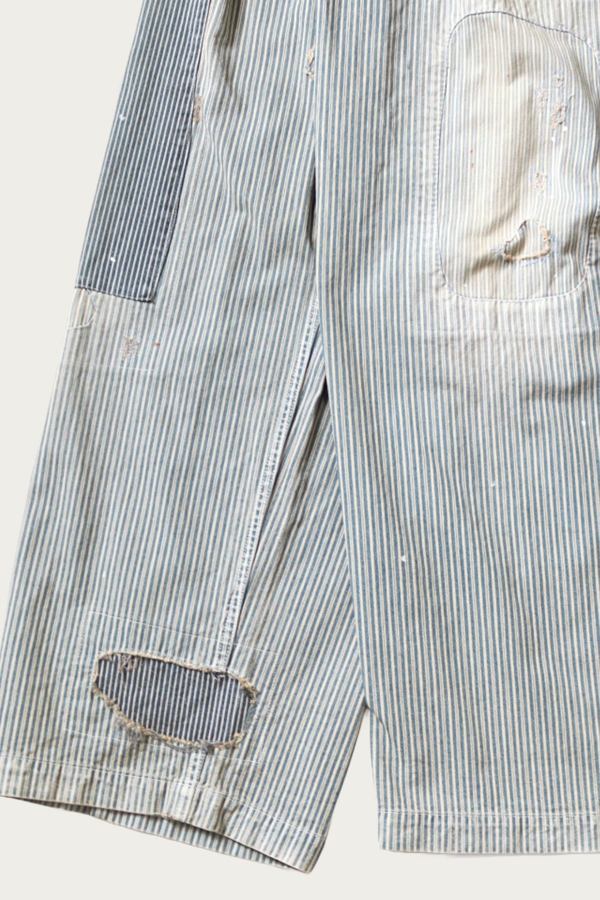 Kapital - LIBERTY Hickoree FATIGUE Baggy Pants (RUSHFILED Remake) - Hickory - Canoe Club