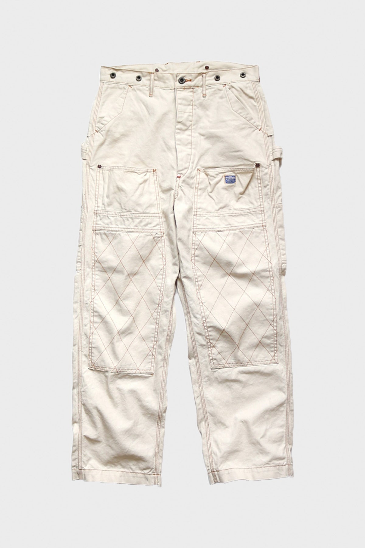 Kapital - Light Canvas LUMBER Pants - Ecru - Canoe Club