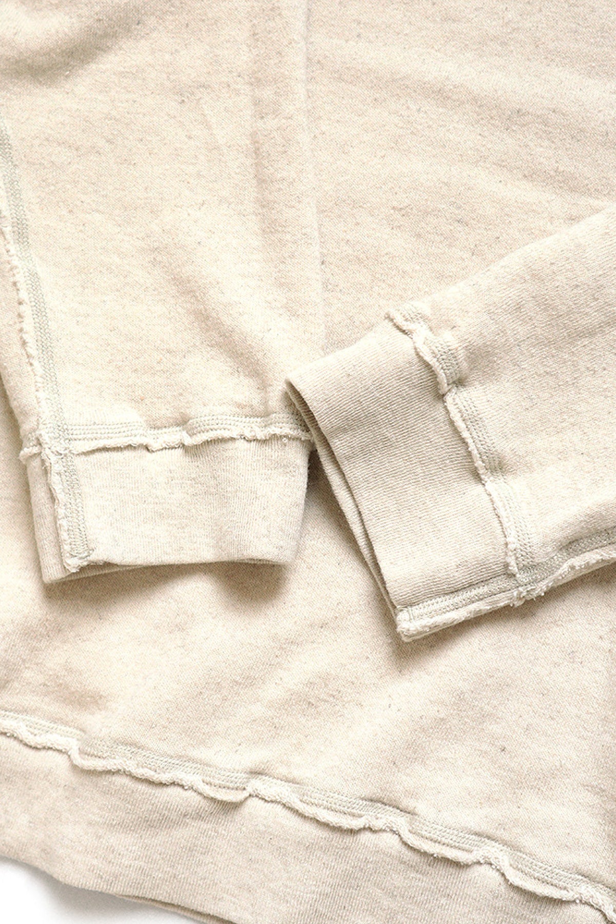 Kapital - Linen Gauze Fleece Knit LOOSE SWT - Ecru - Canoe Club