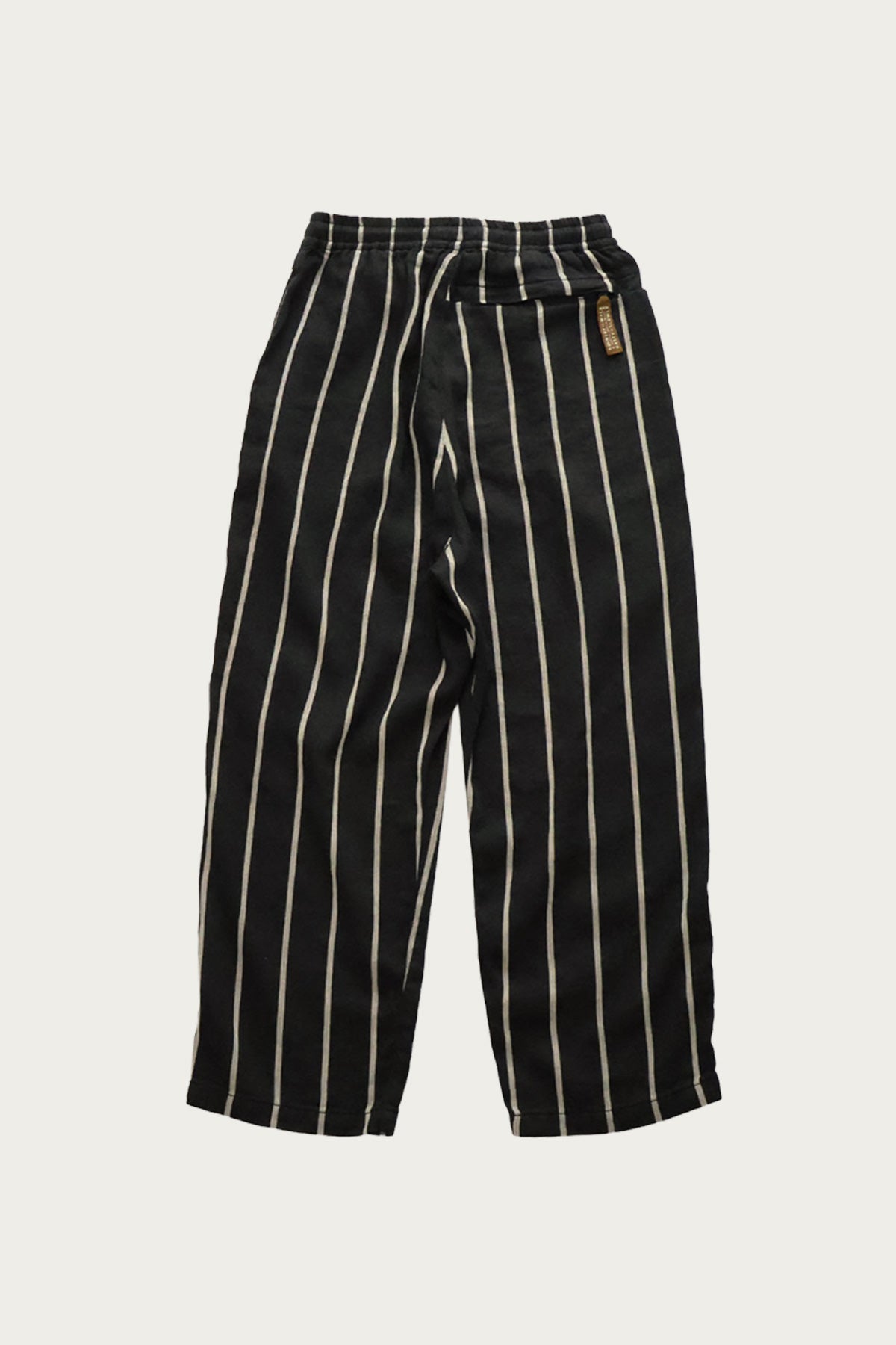 Kapital - Linen PHILLIES Stripe EASY Pants - Black - Canoe Club