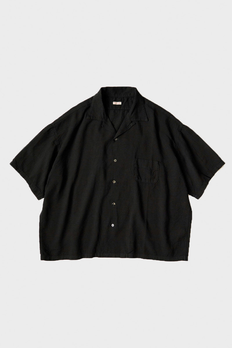 kapital-soft-linen-open-collar