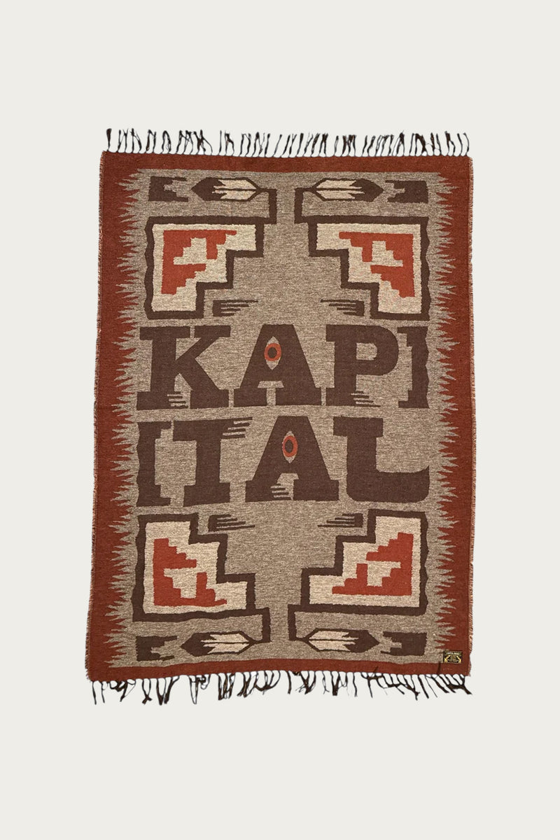 KAPITAL SPEAKEASY Blanket | Red | Canoe Club