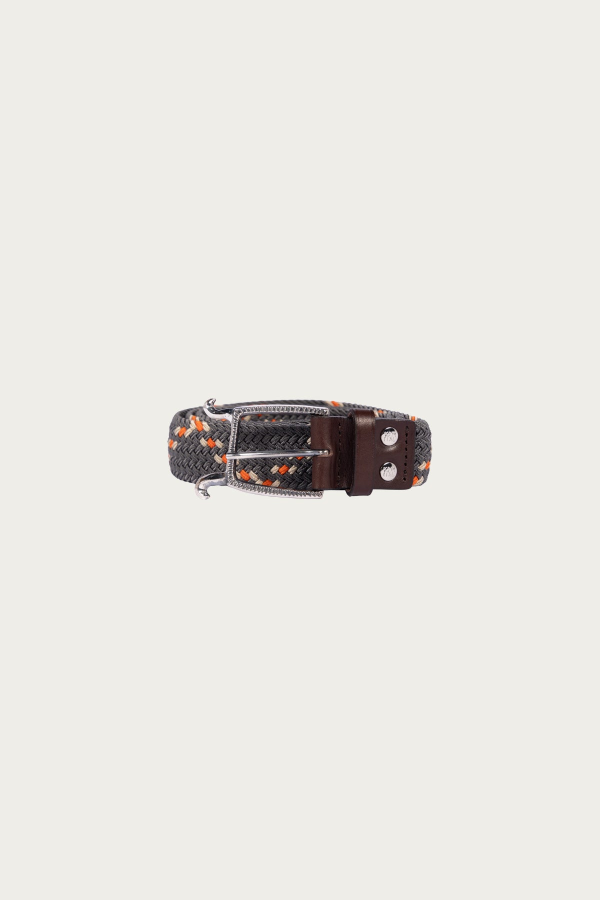 Kapital - Stretch Mesh ATLAS Buckle Belt - Gray - Canoe Club