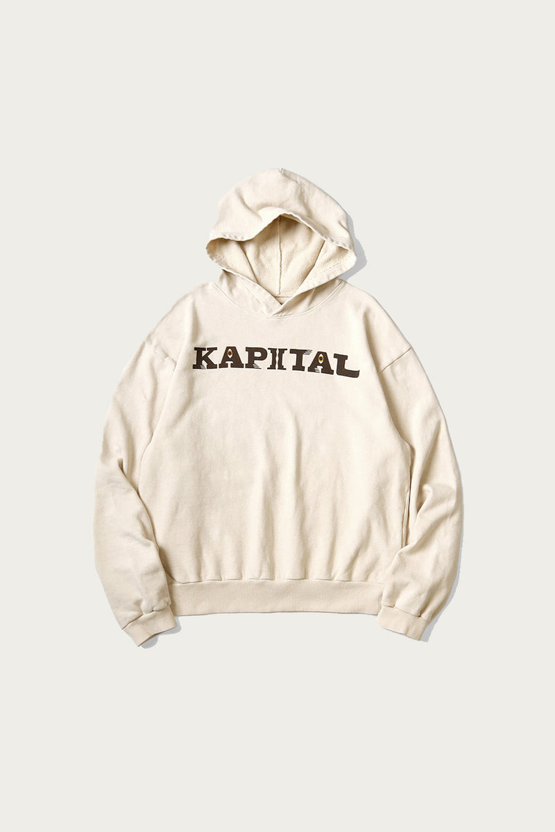 Kapital SWT Knit Hoodie (SPEAKEASY KAPITAL) | Natural | Canoe Club
