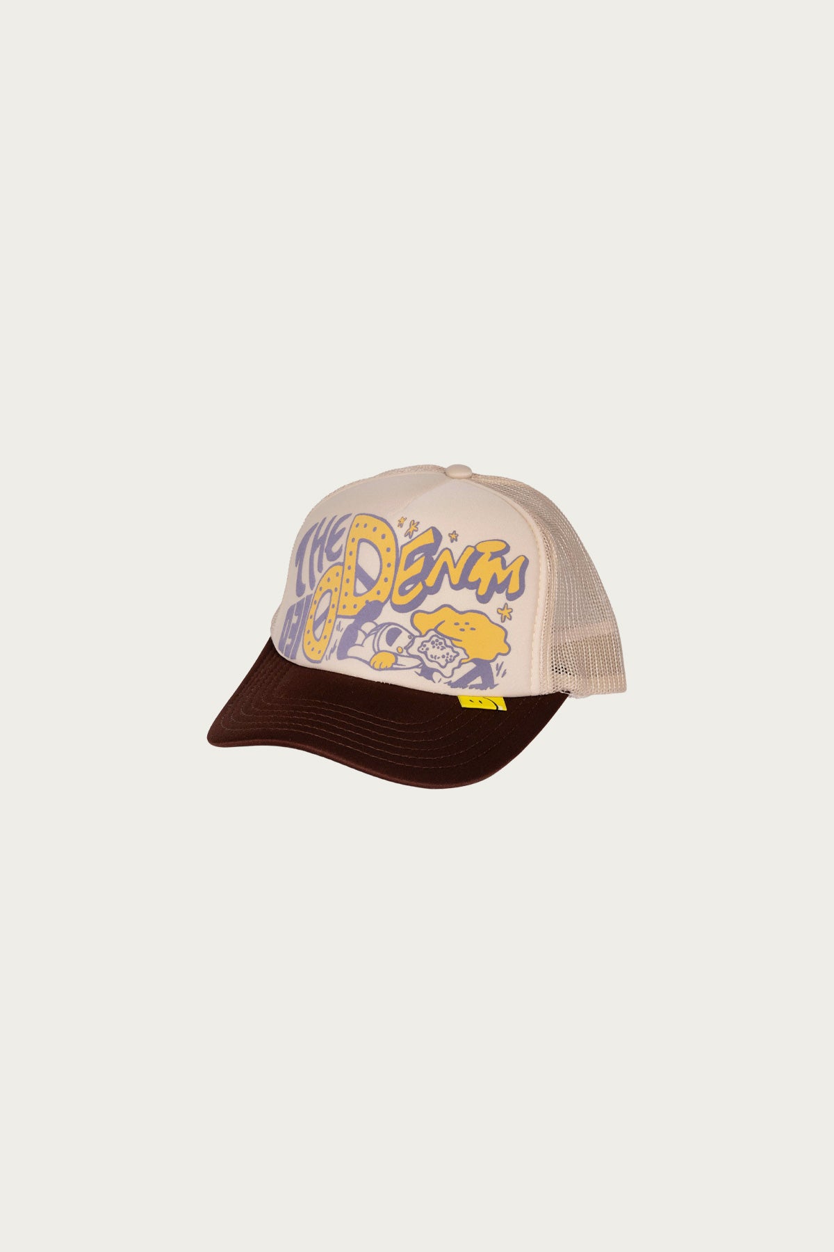 Kapital - TH.D.D.Track Cap - Beige/Brown - Canoe Club
