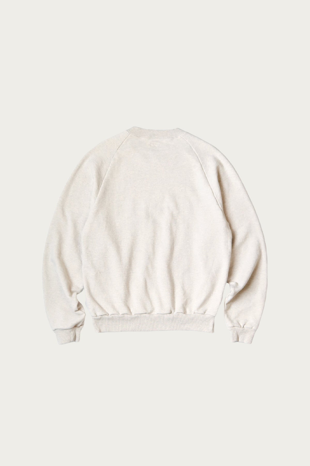 Kapital - TOP SWT Knit Raglan Crew SWT (TH.D.D.PEACE) - Natural - Canoe Club