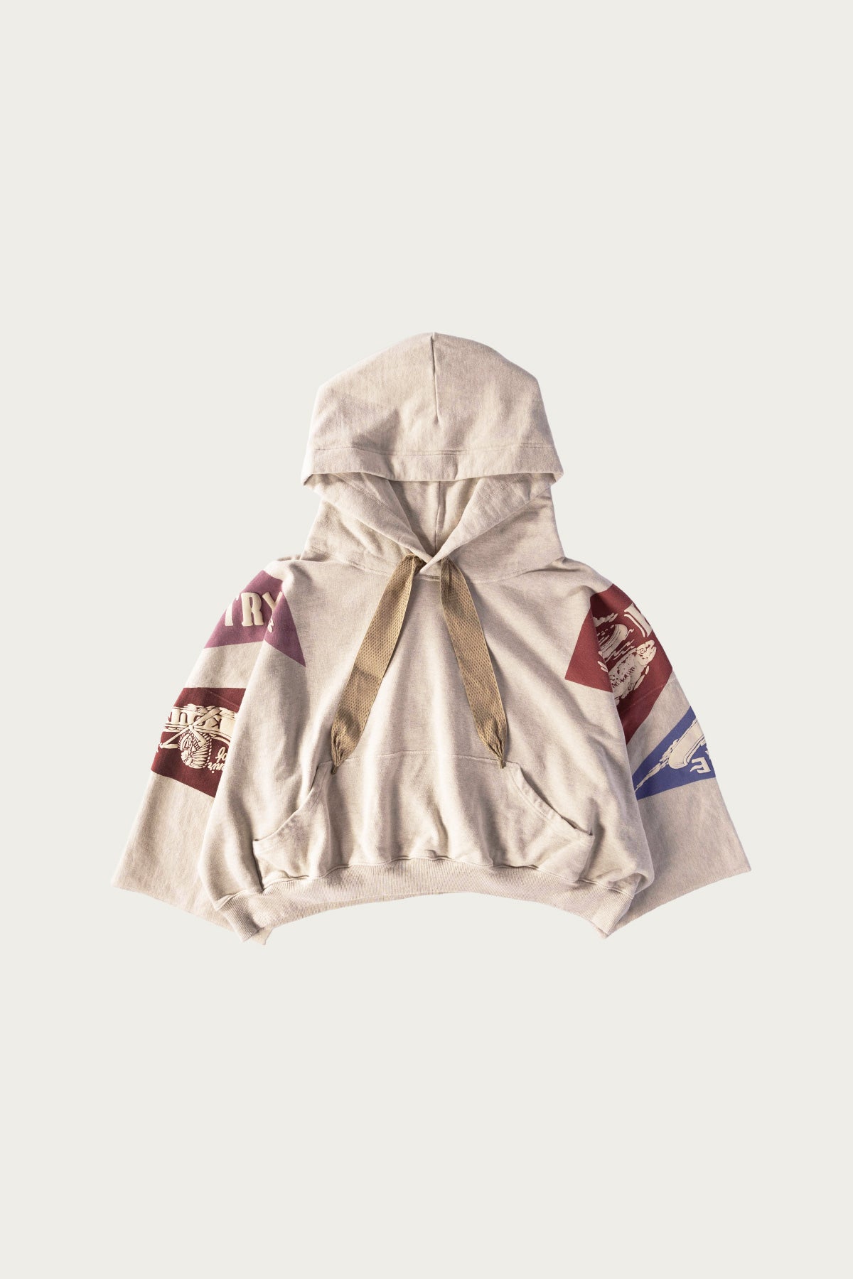 Kapital - TOP SWT Knit DEVIL HOODIE (Pennant YUKON) - Purple - Canoe Club