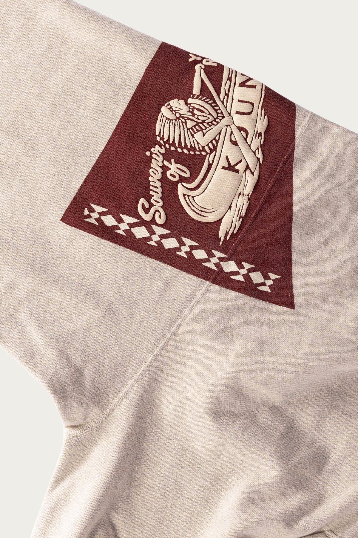 Kapital - TOP SWT Knit DEVIL HOODIE (Pennant YUKON) - Purple - Canoe Club