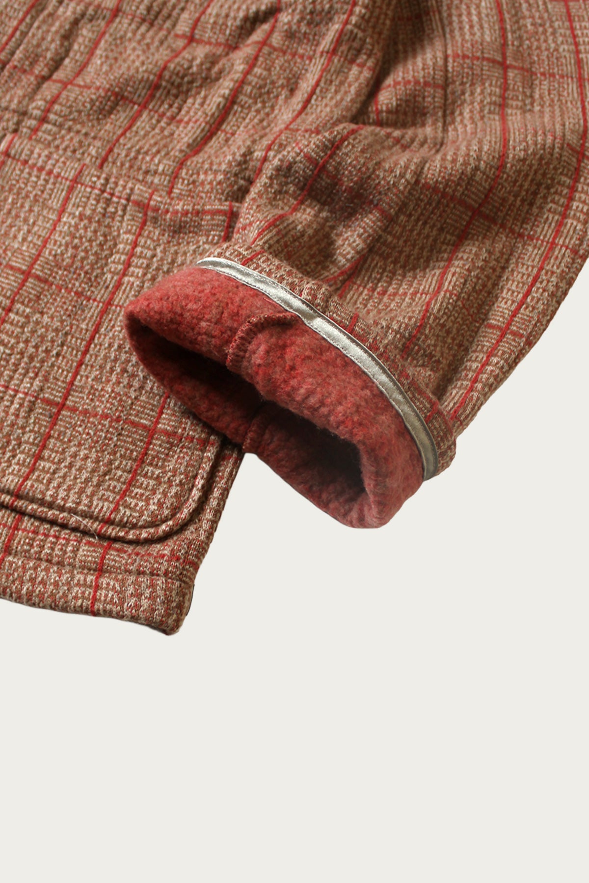 Kapital - Fleece Tweed KOBE JKT - Beige - Canoe Club