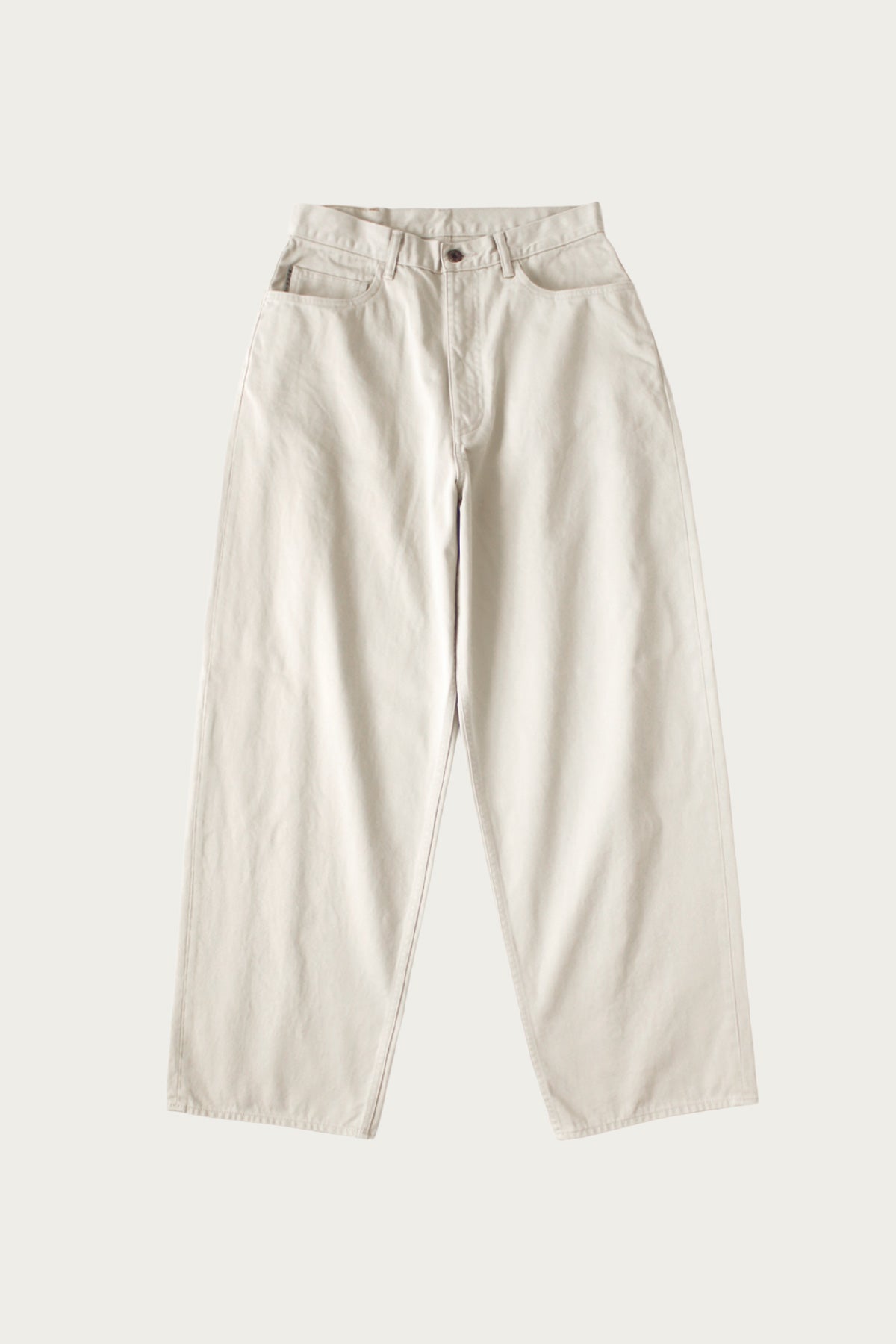 Kapital - Vintage Satin CLUB Baggy 5P Pants - Ecru - Canoe Club