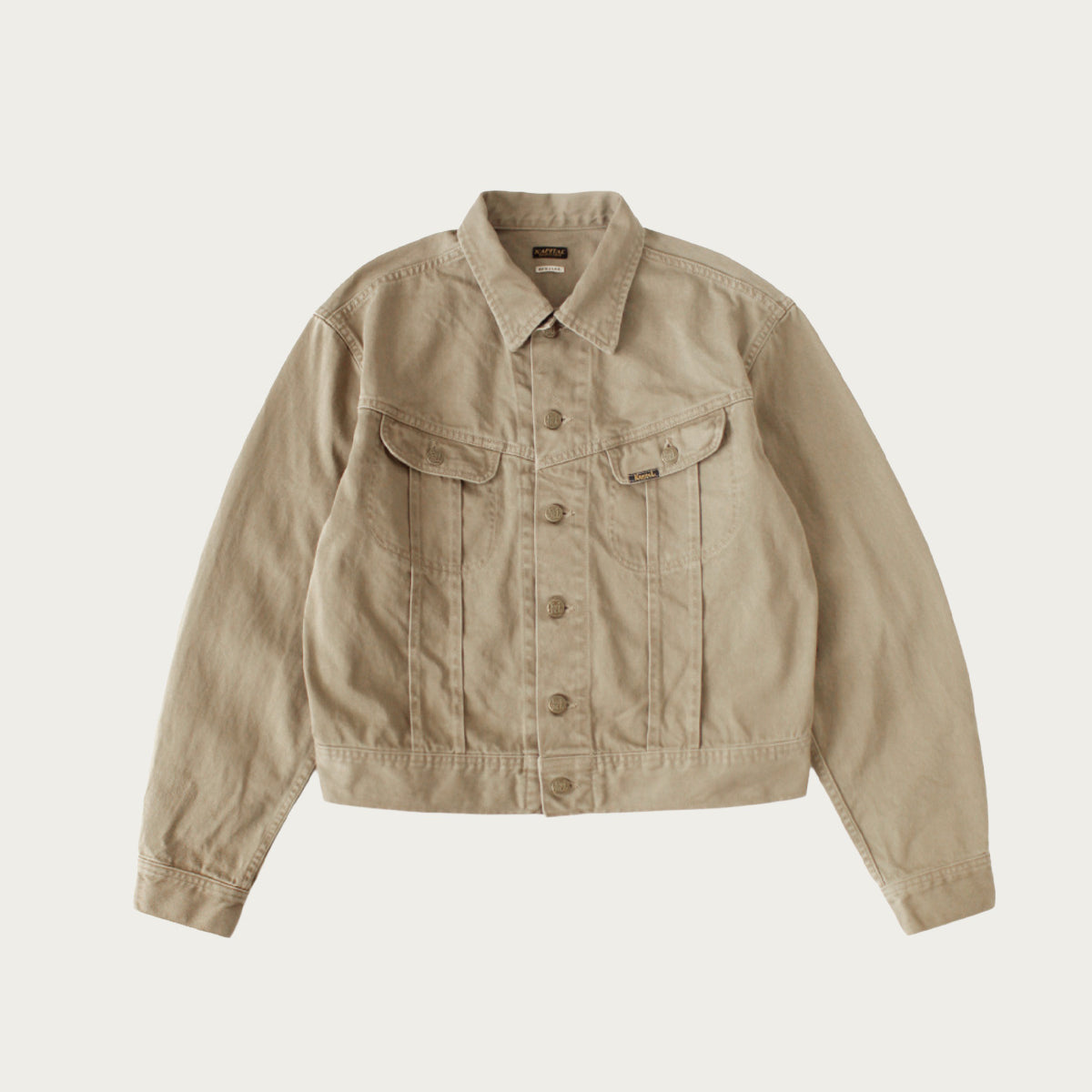 Kapital Vintage Satin Westerner (Regular) | Moca Beige | Canoe Club