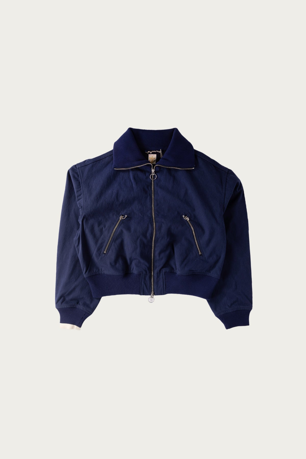 Kapital - Water-Repellent Canvas ZIP-UP Blouson - Navy - Canoe Club