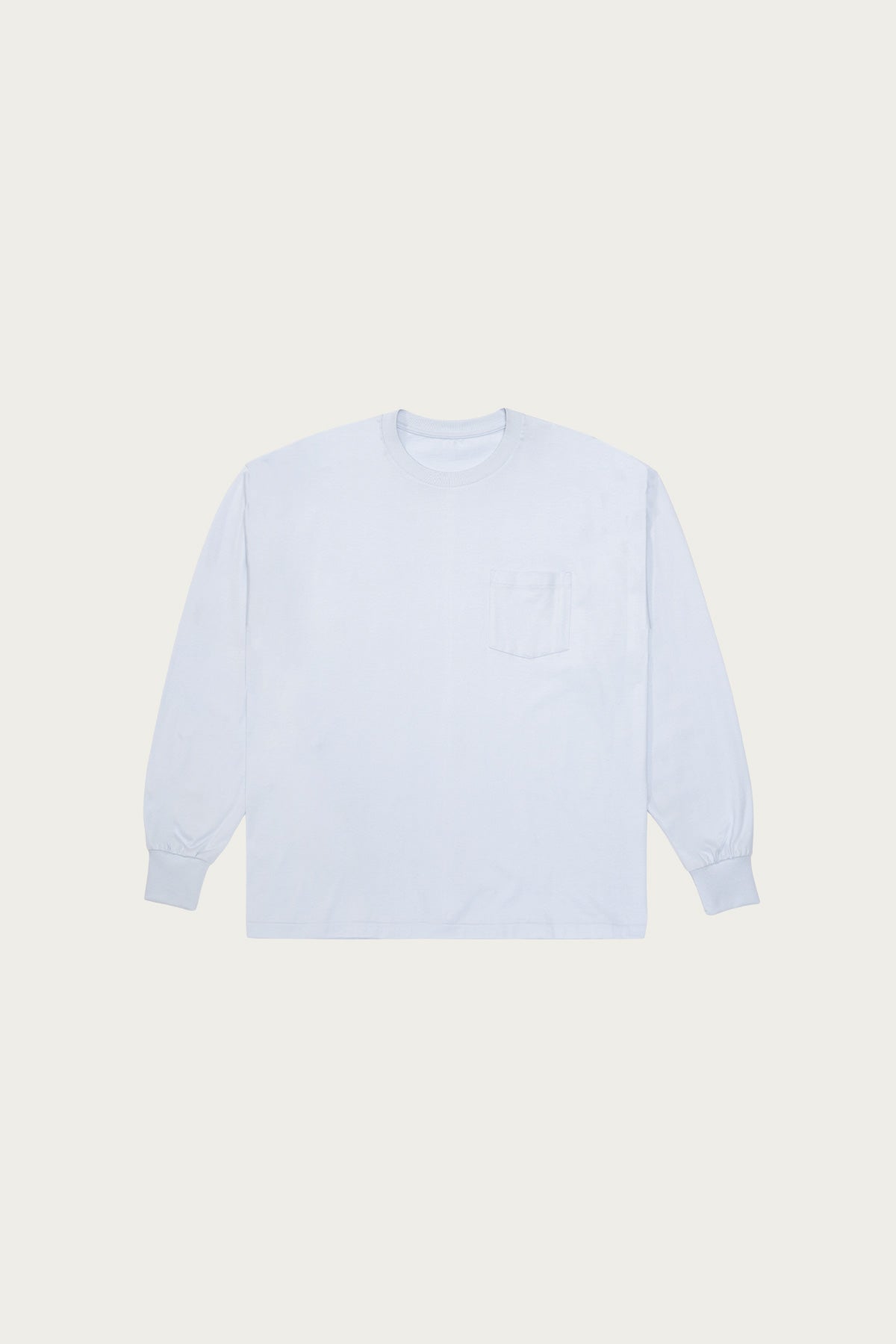 Lady White Co. - Lady White Co. x Kaptain Sunshine Line L/S Tee - Baby Blue - Canoe Club