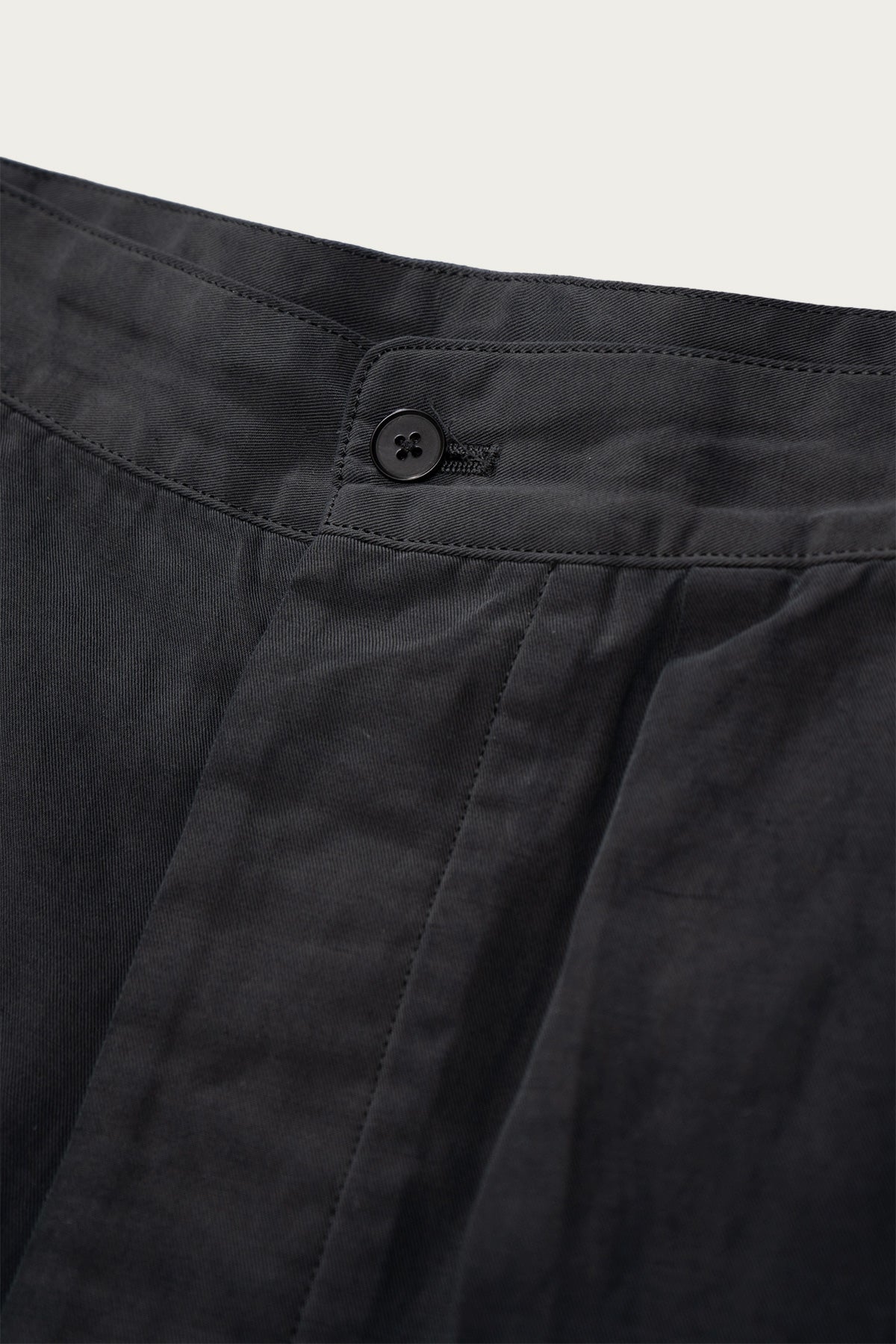 Lady White Co. - Lady White Co. x Kaptain Sunshine Cotton/Linen Shorts - Charcoal - Canoe Club