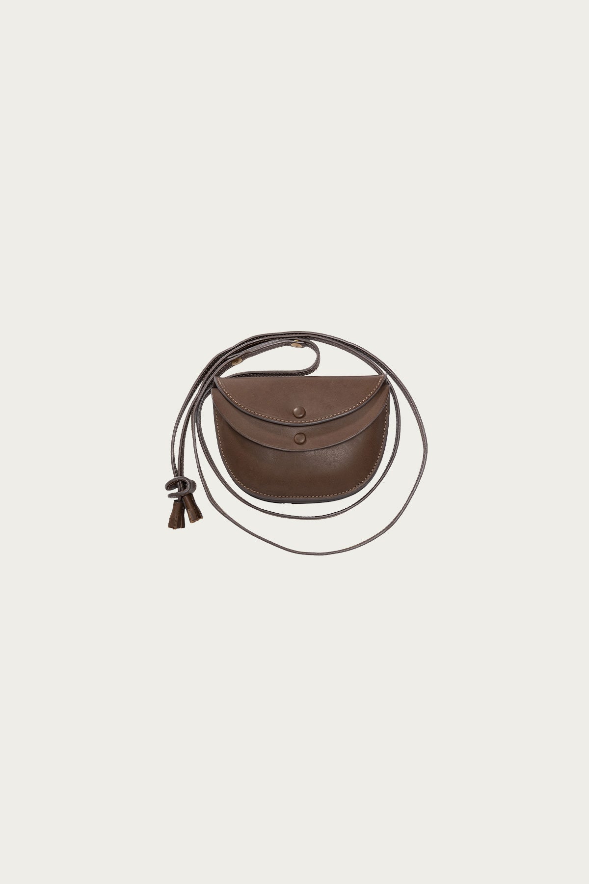 Lady White Co. - Lady White Co. x Kaptain Sunshine Leather Pouch - Brown Smooth - Canoe Club