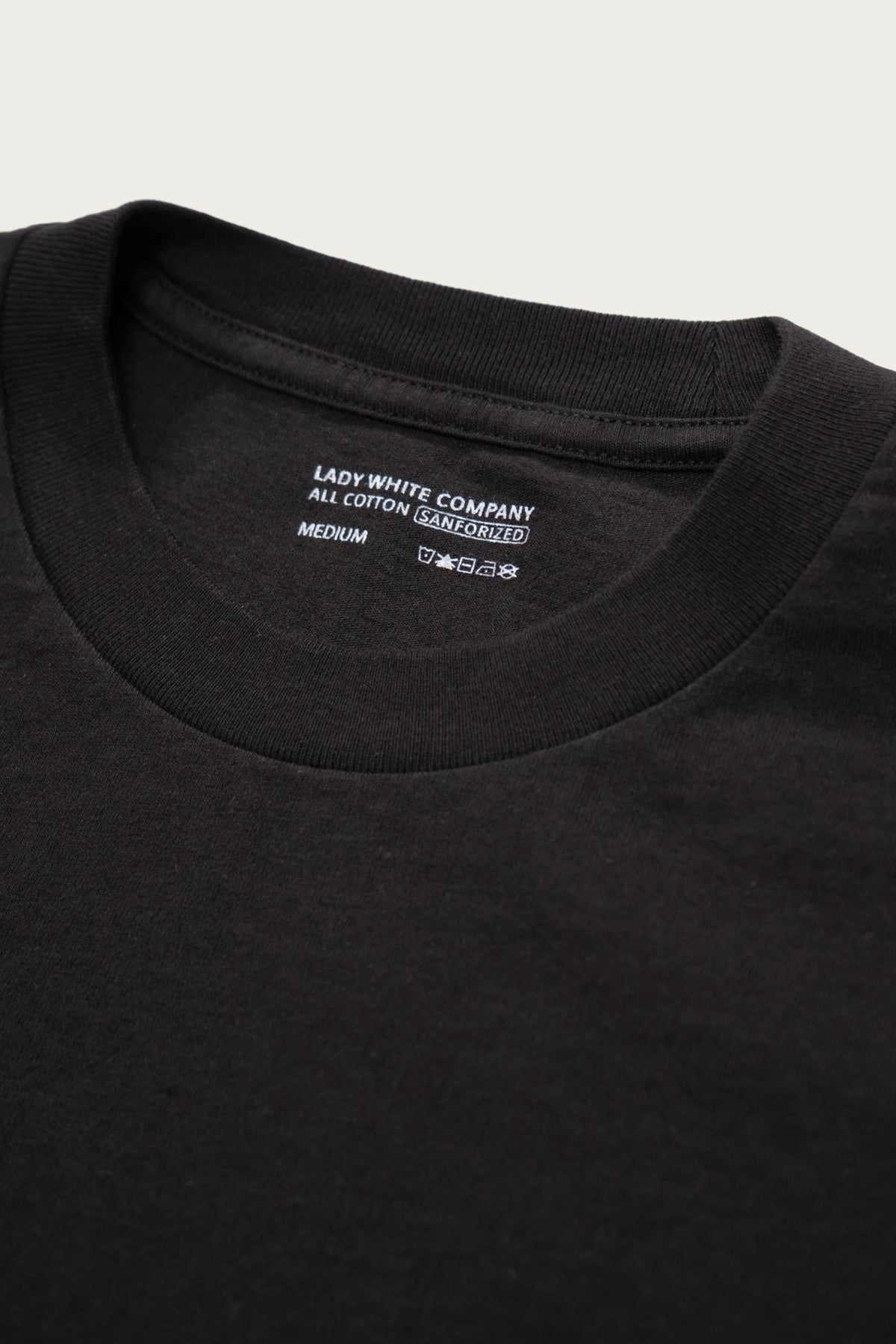 Lady White Co. - Municipal Pocket Tee - Black - Canoe Club