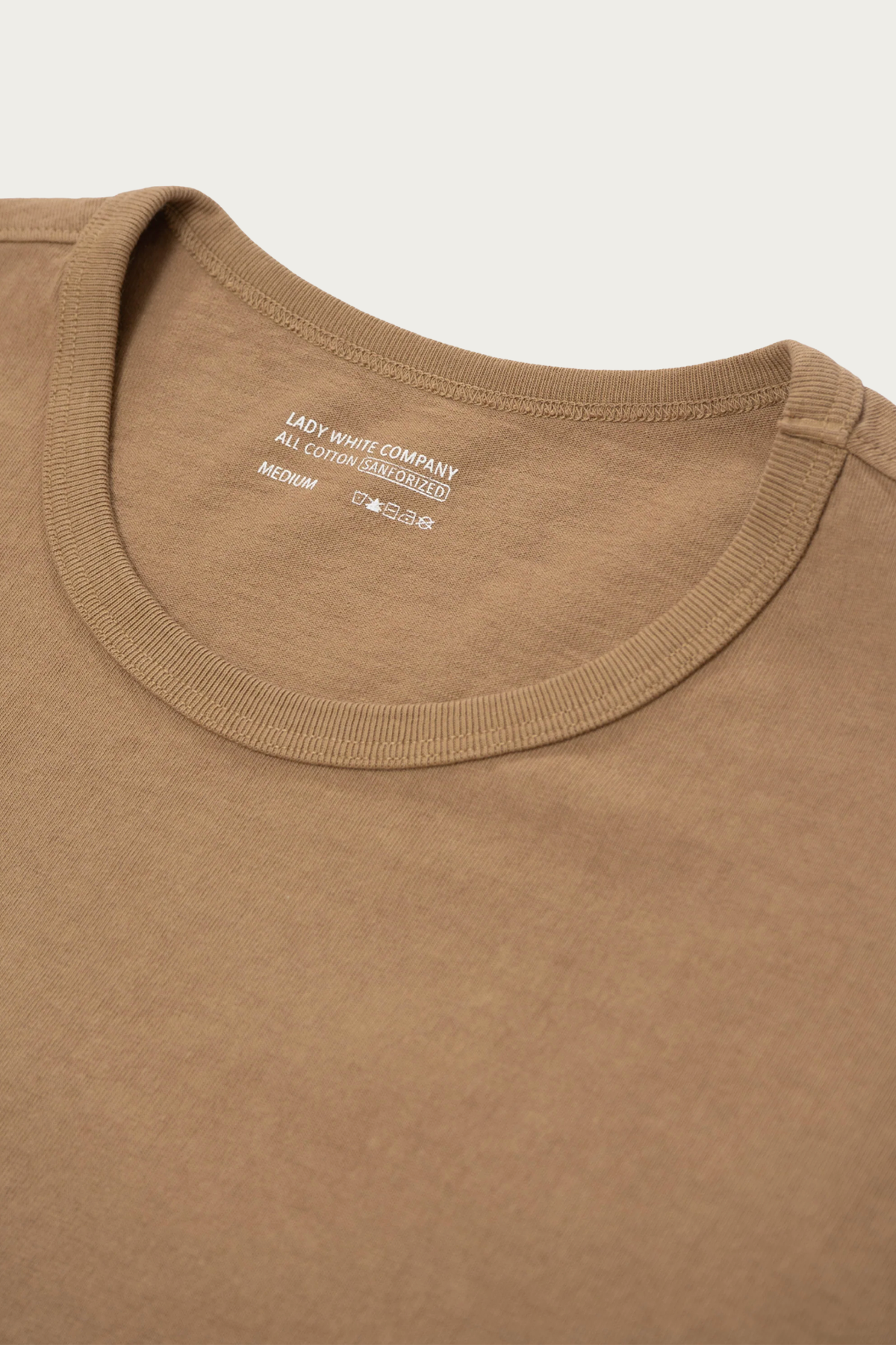 Lady White Co. - Our T-Shirt - Cashew - Canoe Club