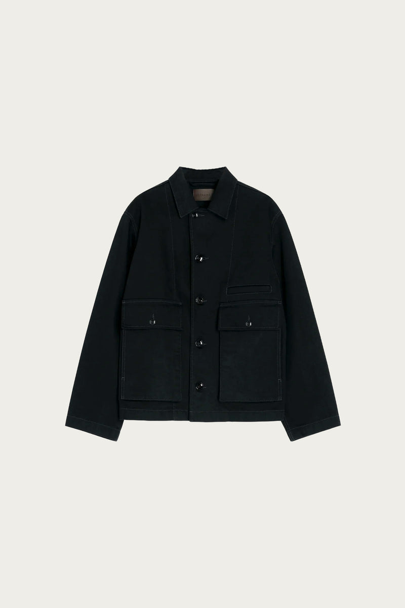 Lemaire Boxy Jacket | Black | Canoe Club