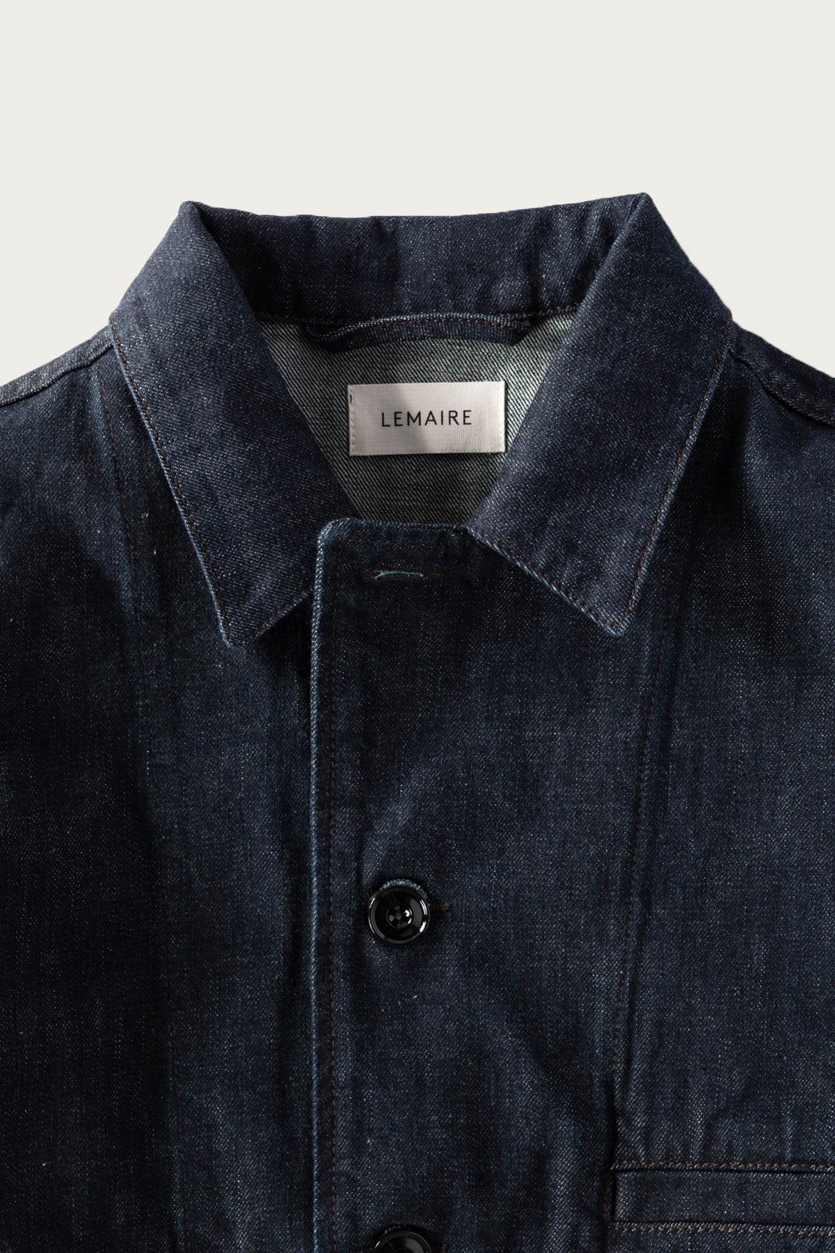 Lemaire - Boxy Jacket - Denim Indigo - Canoe Club