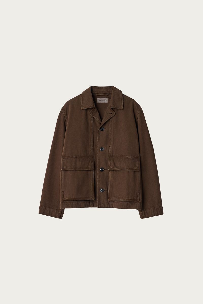Lemaire Boxy Jacket | Ristretto | Canoe Club
