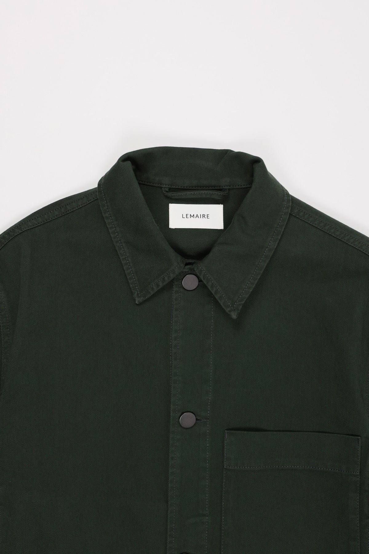 Lemaire - Boxy Trucker Jacket - Green - Canoe Club