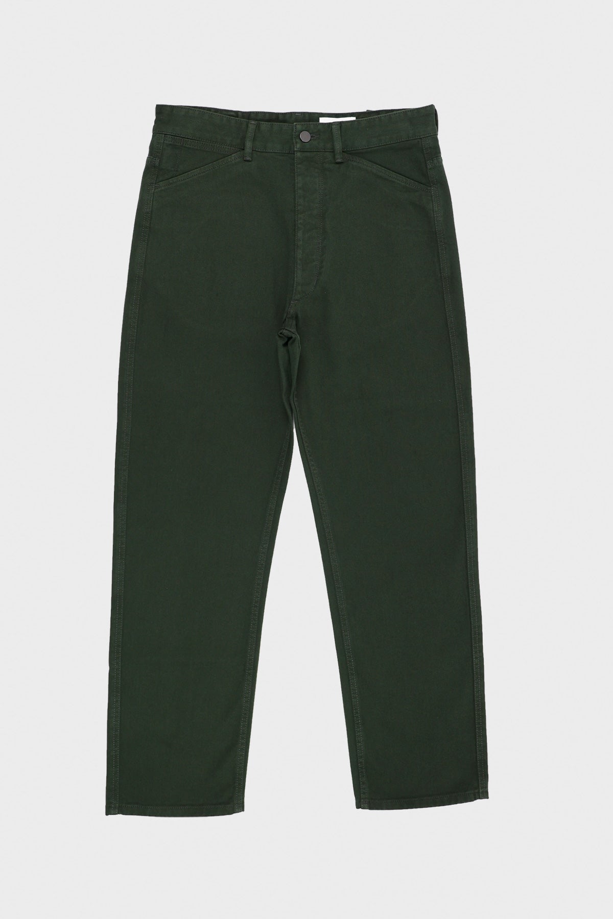 Lemaire - Curved 5 Pocket Pants - Green - Canoe Club