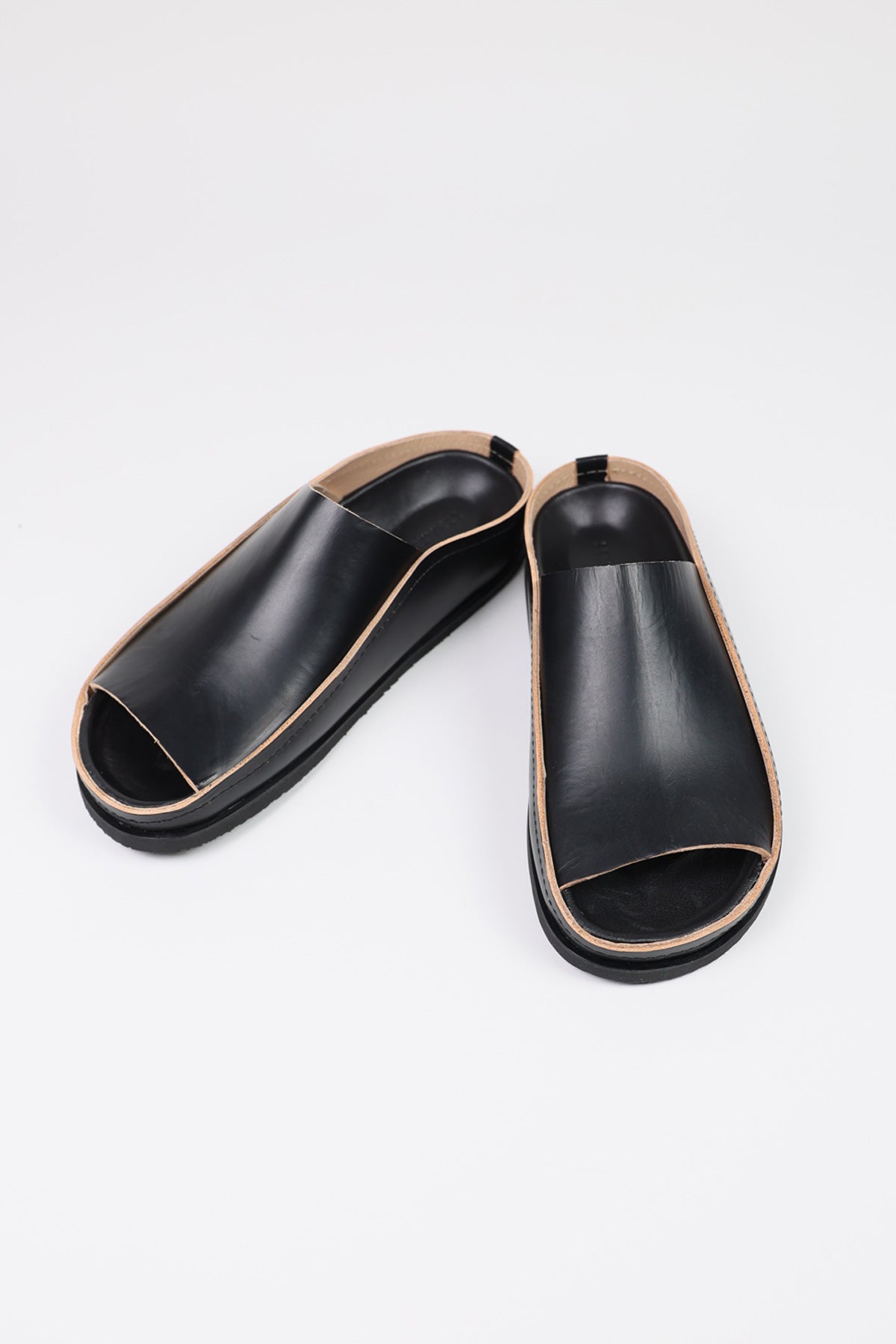 Lemaire - Fussbett Sandals - Black - Canoe Club