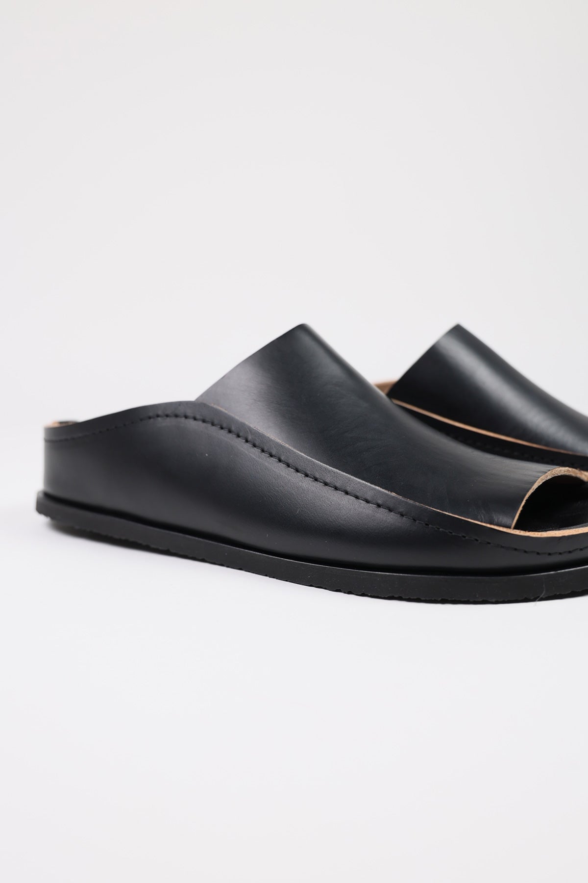 Lemaire - Fussbett Sandals - Black - Canoe Club