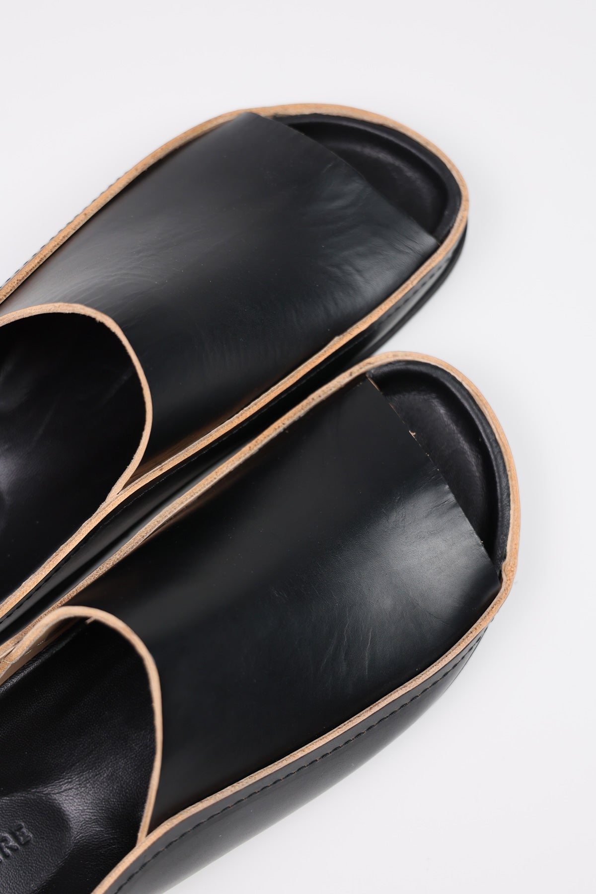 Lemaire - Fussbett Sandals - Black - Canoe Club