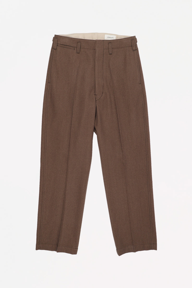 Lemaire Maxi Chino Pants | Mushroom | Canoe Club