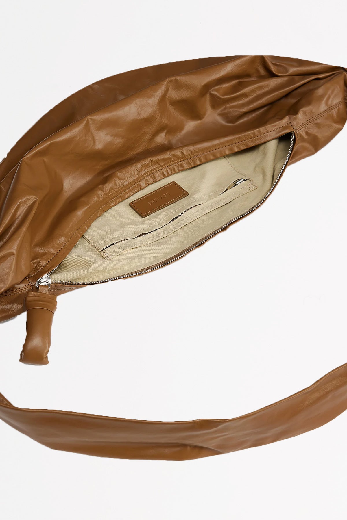 Lemaire - Medium Soft Croissant Bag - Dark Ochre - Canoe Club