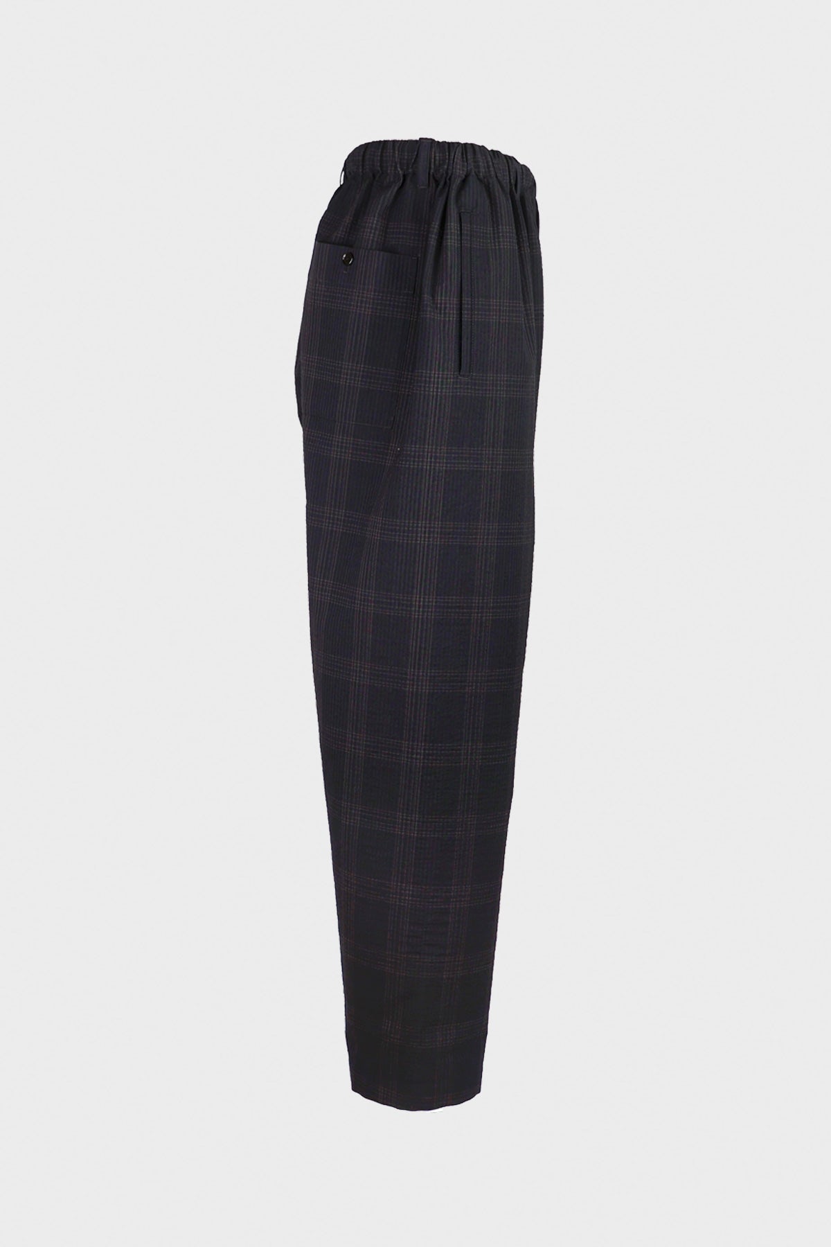 Lemaire - Relaxed Pants - Dark Espresso/Marine - Canoe Club