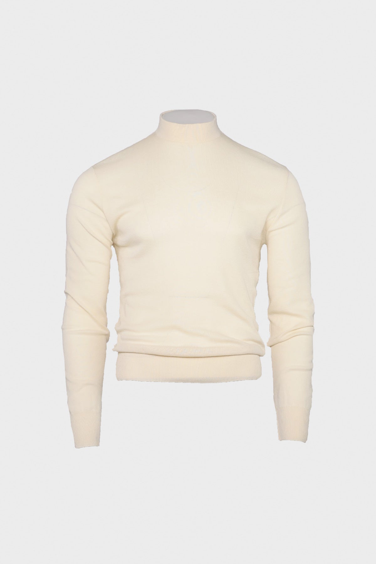 Lemaire - Seamless Turtleneck Sweater - Light Cream - Canoe Club