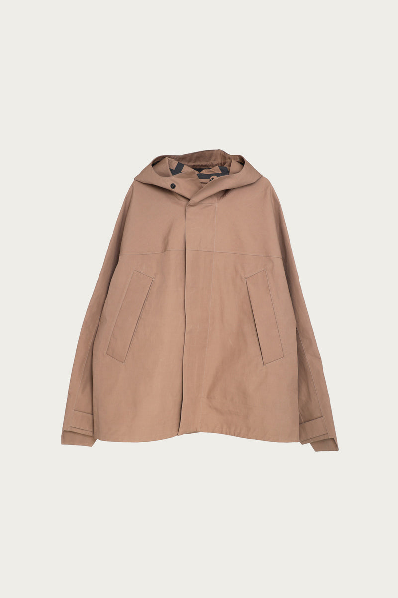 Lemaire Soft Technical Parka | Latte Coffee | Canoe Club
