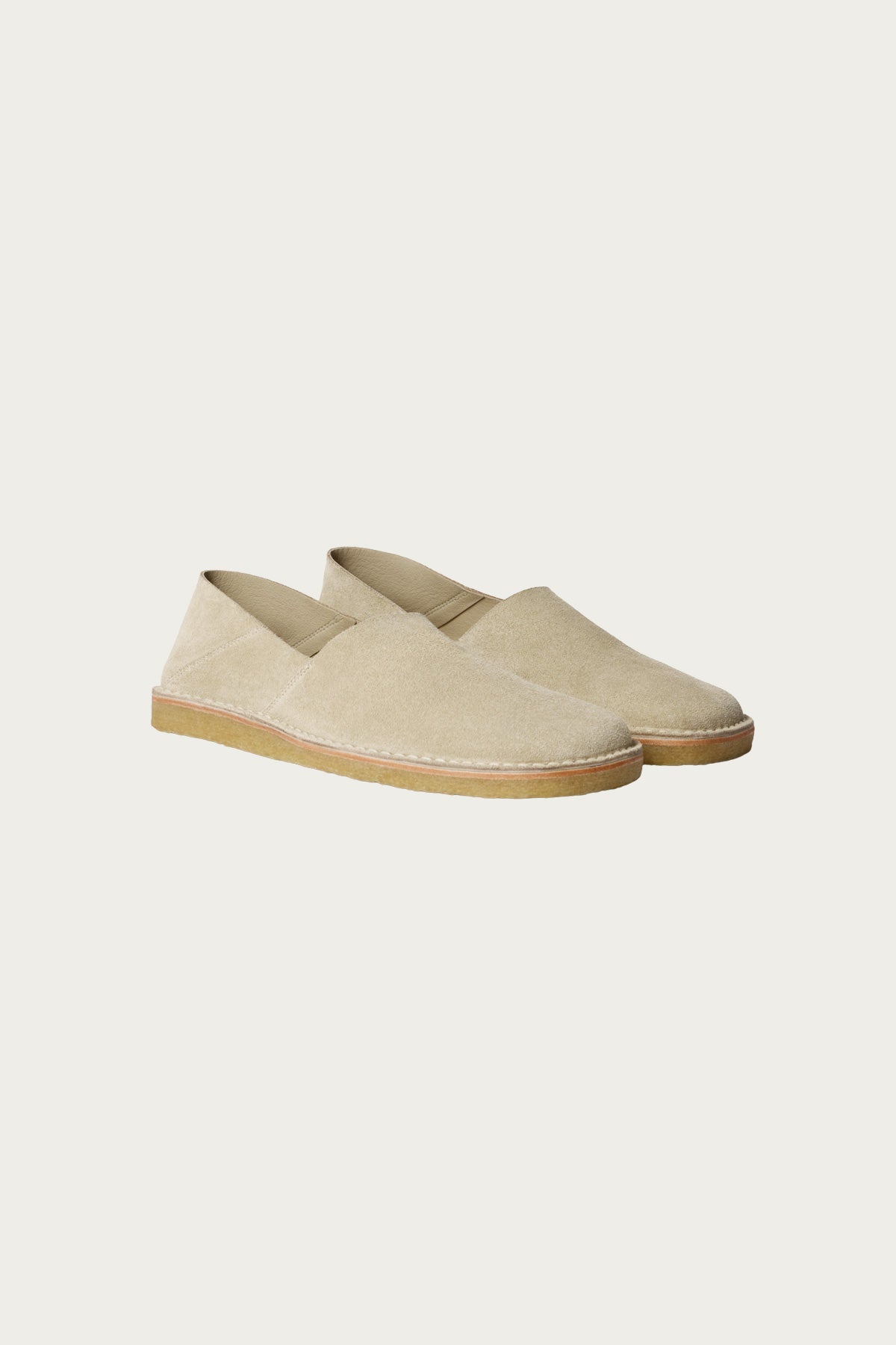 Lemaire - Square Slip On - Kraft Beige - Canoe Club