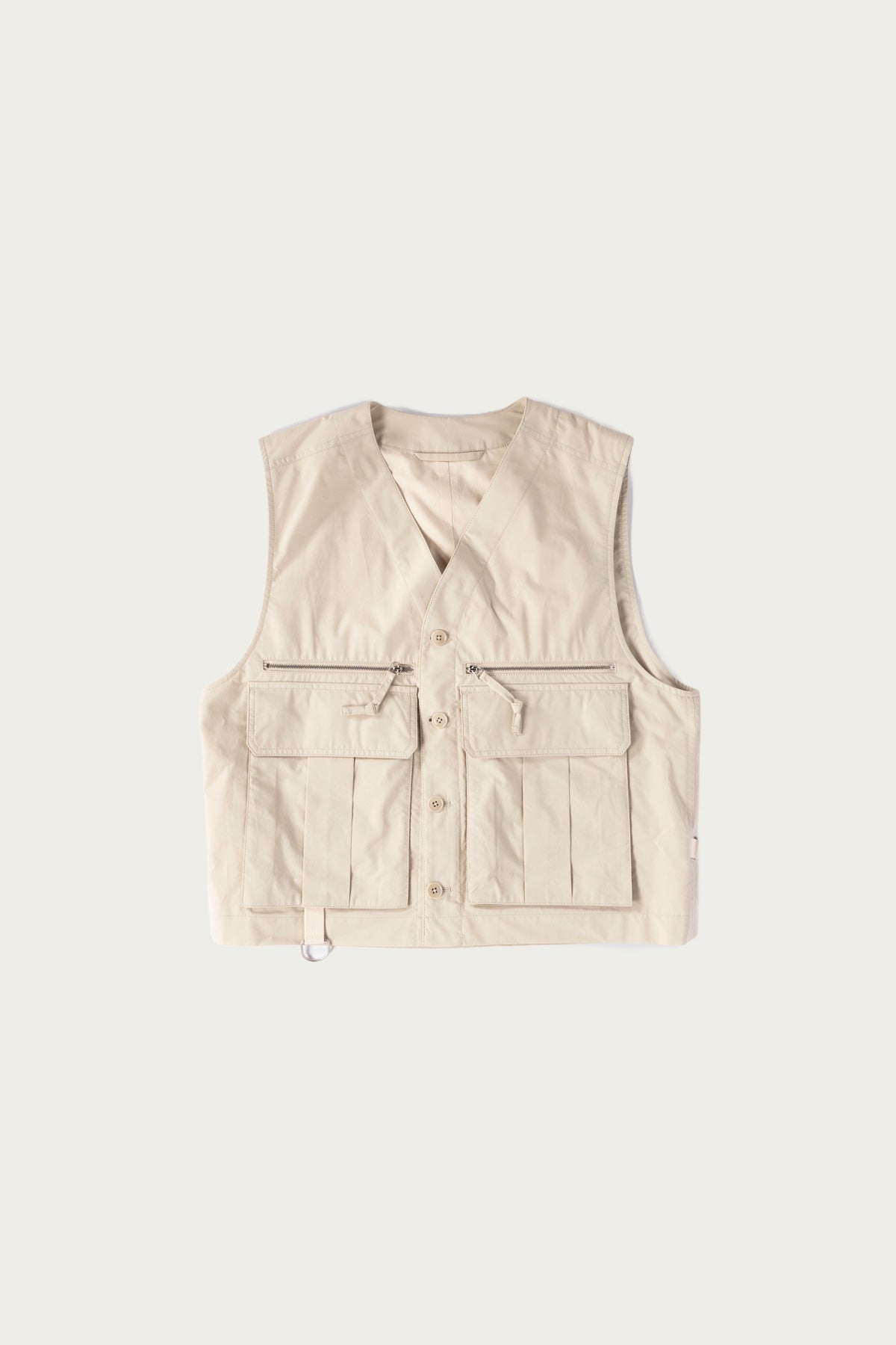 Lemaire - Technical Gilet - Stone Beige - Canoe Club