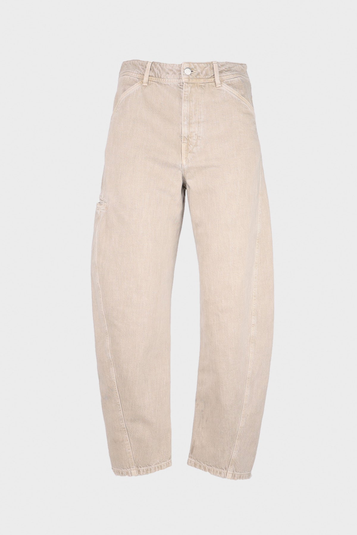 Lemaire - Twisted Workwear Pants - Denim Snow Beige - Canoe Club